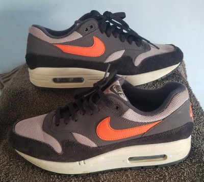 Nike Air Max 1 | Oil Grey/Wild Mango | UK 9 • - Depop