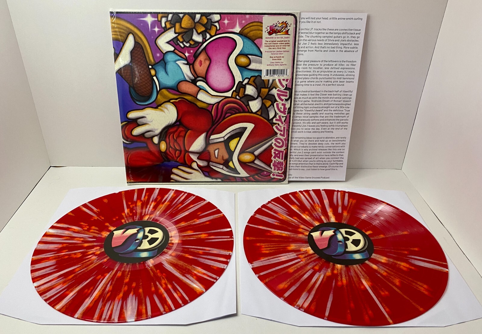 Viewtiful Joe Vinyl Record 2 LP Video Game Soundtrack Splatter Not  Moonshake | eBay