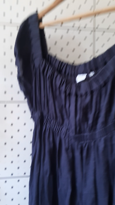 ASPESI Linen Dress/Sundress Neckline Lantern Sleeve Linen Anthracite Size It48 | eBay ASPESI Linen Dress/Sundress Neckline Lantern Sleeve Linen Anthracite Size It48 | eBay