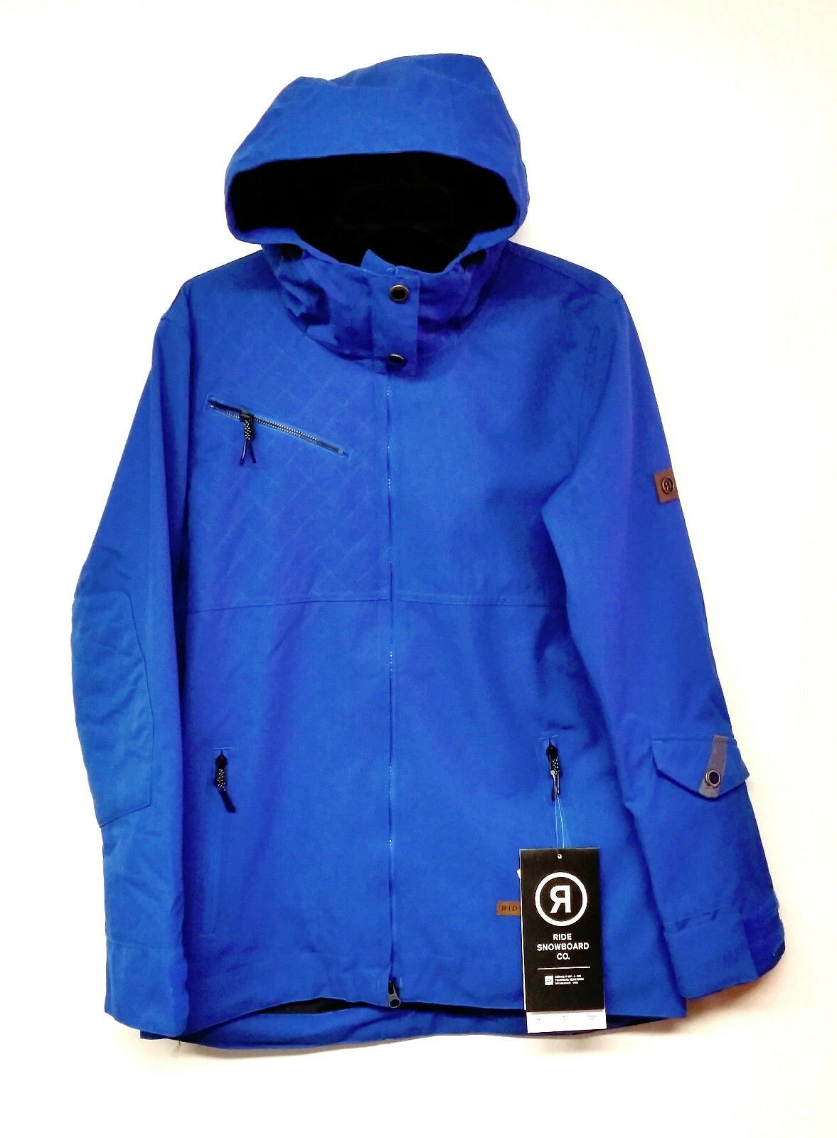 RIDE Snowboard Women's CHERRY Snow Jacket - Tile Blue -Large - NWT - LAST ONE