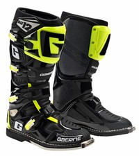 GAERNE SG12 STIVALI BOOTS SNODO MOTO CROSS ENDURO NERO GIALLO FLUO TG 47