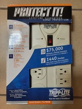 Tripp Lite 8 Outlet Surge Protector Power Strip 8ft Cord - Model TLP808