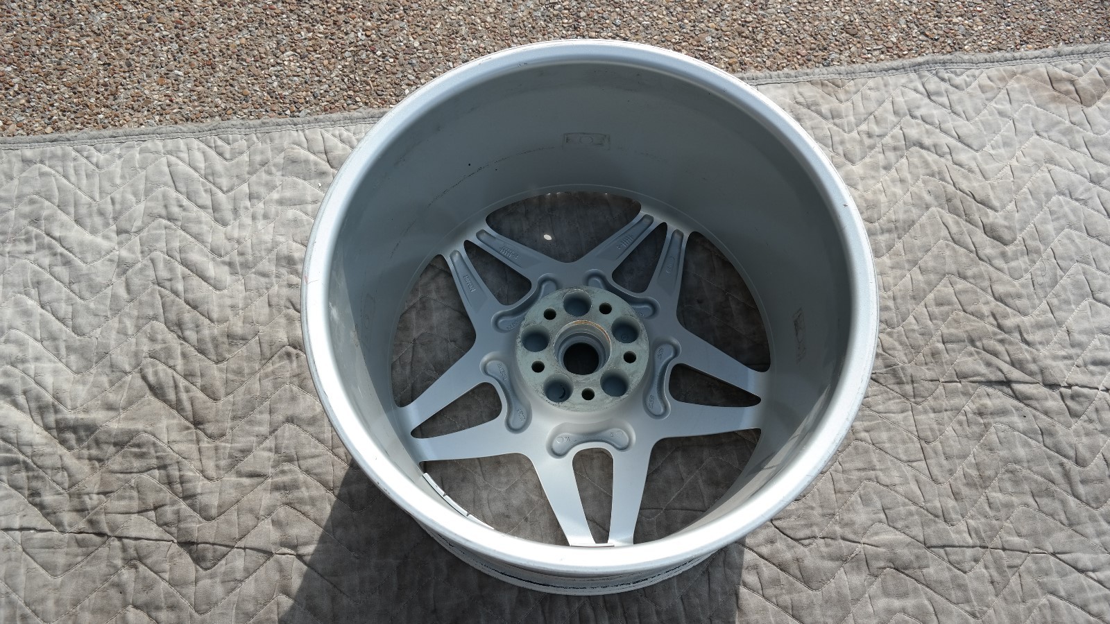 FERRARI 599 GTB OEM FACTORY ORIGINAL EQUIPMENT 19" FRONT & 20" REAR WHEEL SET 