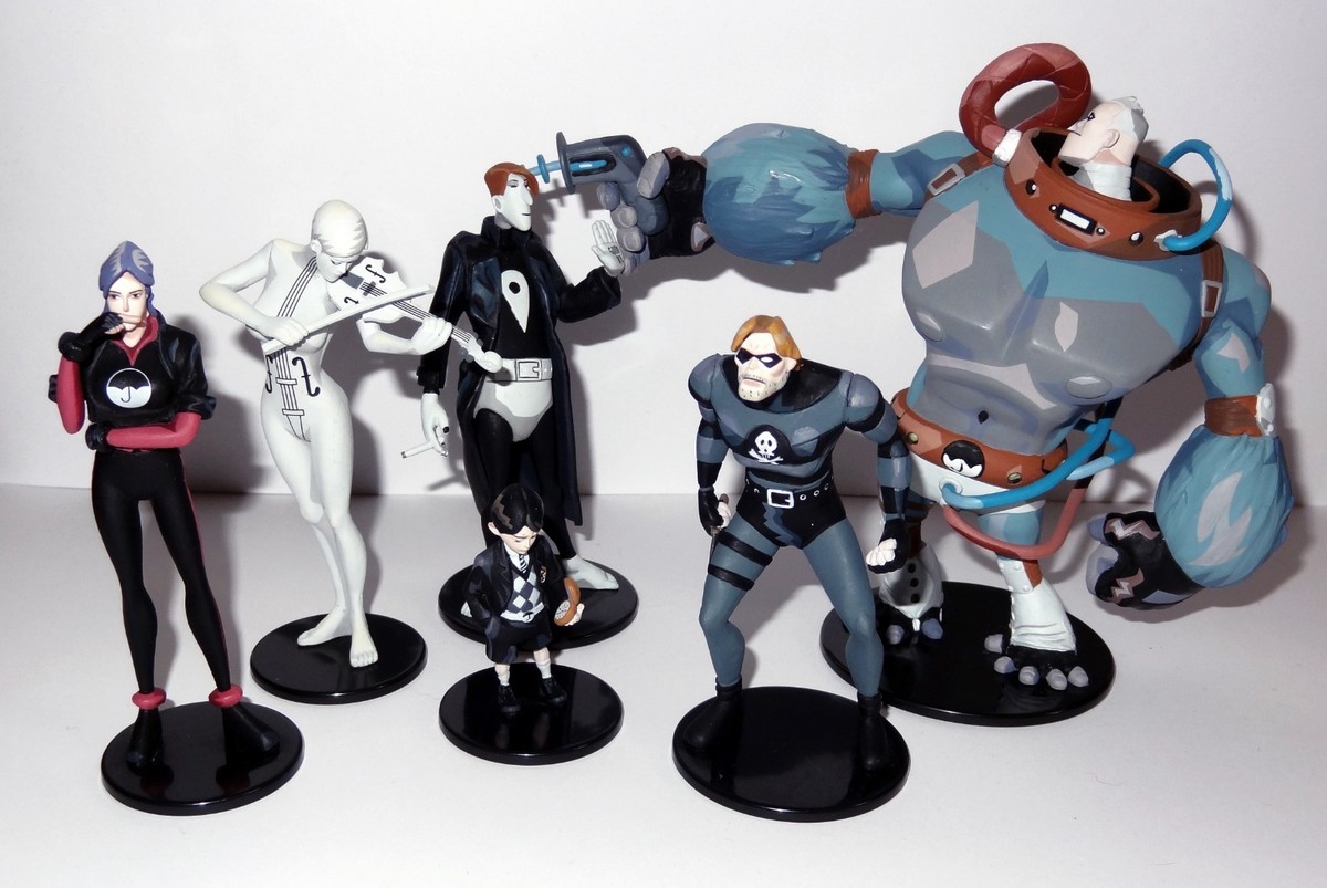 Umbrella Academy Figures Vintage Rare Choose from Dropdown List