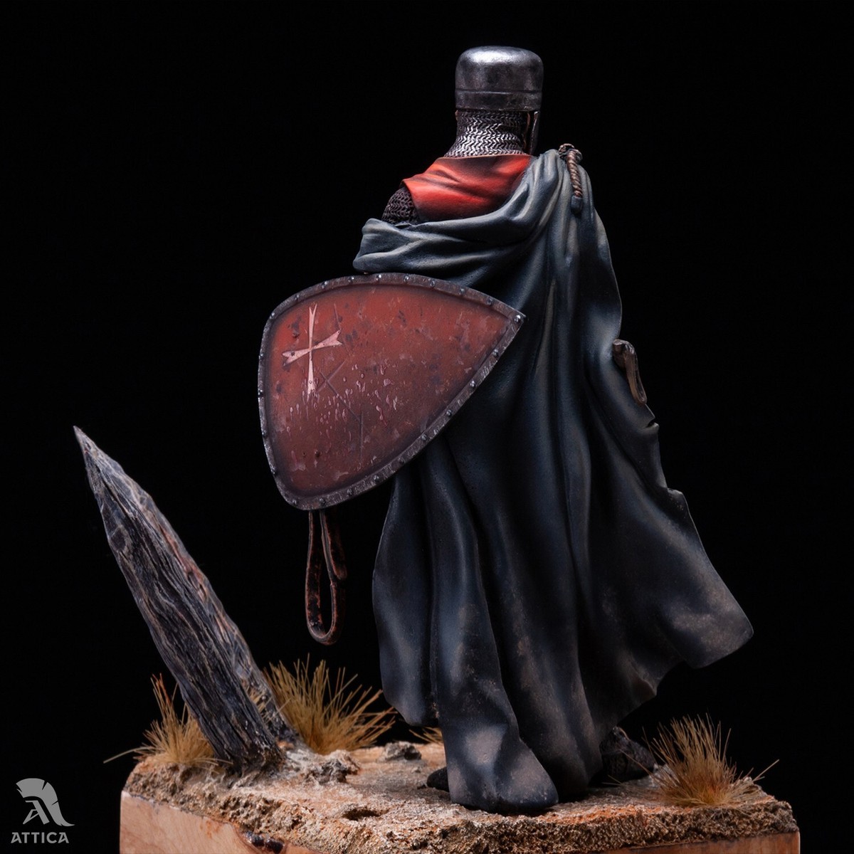 Knight Hospitaller of Malta 90mm Painted Toy Soldier Pre-Sale