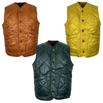 Madson by BottegaChilometriZero Men's Nylon Vest DU23324 100% Nylon MADE IN ITA