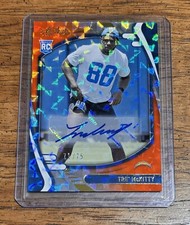 2021 Panini Absolute Rookies Spectrum Orange Signatures #182 Tre' McKitty /75 SP