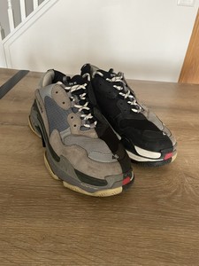 balenciaga triple s split