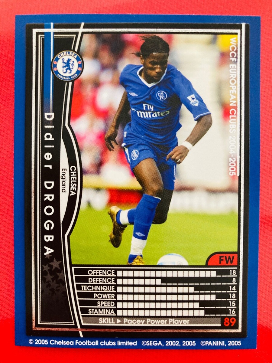2004-05 Panini WCCF European Clubs Chelsea base card - Pick 2004-05 Panini WCCF European Clubs Chelsea base card - Pick