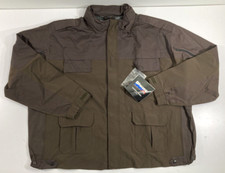 NEW 5XL TALL BLAUER 9820 B.DRY TACSHELL JACKET SHELL WIND WATERPROOF BROWN COAT