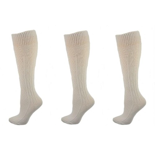 Women and Girls Socks, School and College Uniform Socks, Knee High 3 Pair Socks - 第 85/95 張圖片