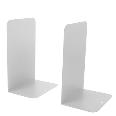 2pcs Desktop Buchstützen Dekorative Buchstützen Metall Buch Stopper