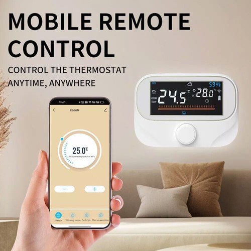 Wifi Smart Thermostat Controller Wireless & RF Receiver Tabletop APP for Google - Picture 3 of 9