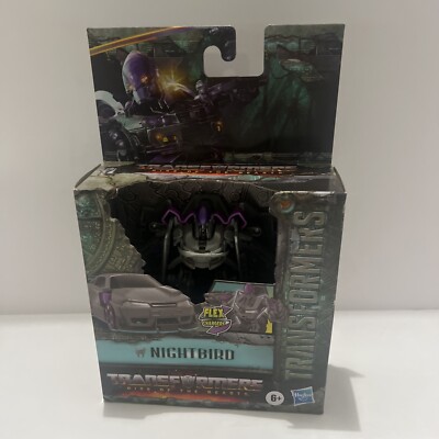 Transformers: (2022) Rise of the Beasts NIGHTBIRD 4'' Flex Changers Figure New