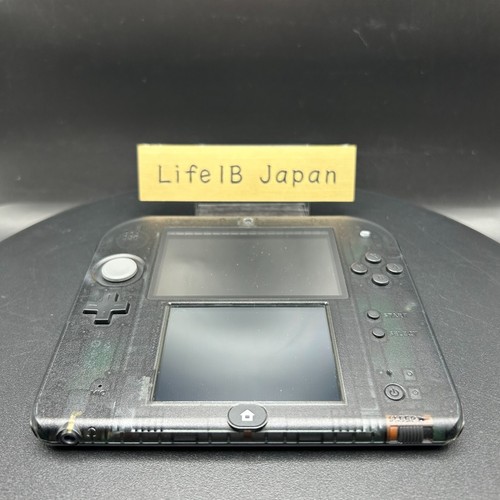 Nintendo 2DS Clear Black Portable Game Console with Dual Screens JP Import - Picture 15 of 23