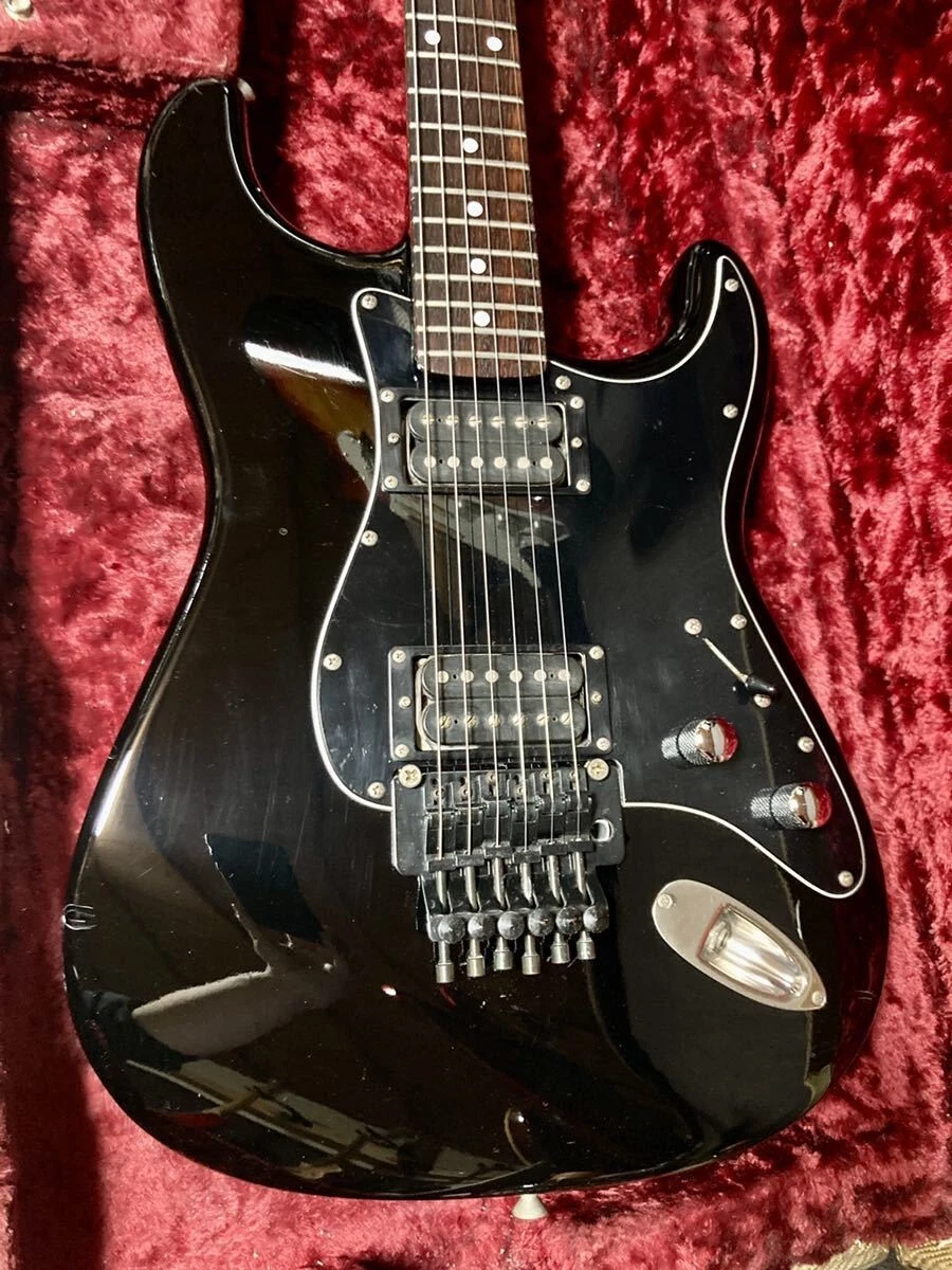 Electric Guitar Riverhead Products of Headway Black Good Operation