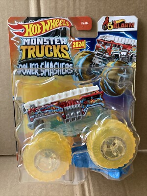 HOT WHEELS DIECAST MONSTER TRUCKS Power Smashers -5 Alarm - 2024 - Combined Post