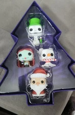 FUNKO POCKET POP NIGHTMARE BEFORE CHRISTMAS 4 PACK EXCLUSIVE **NEW**