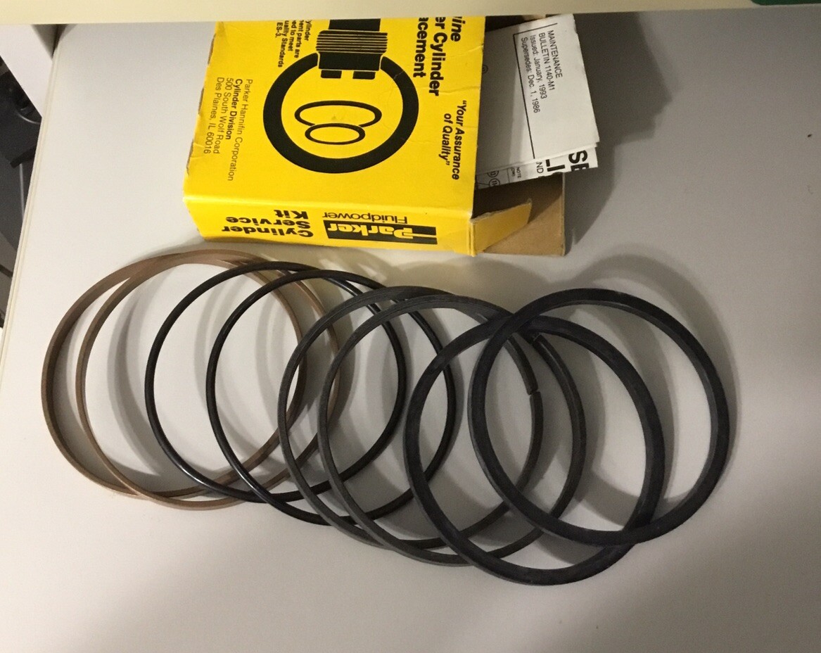 Parker PK402HK001 - HI-LOAD PISTON SEAL KIT 4.00" BORE