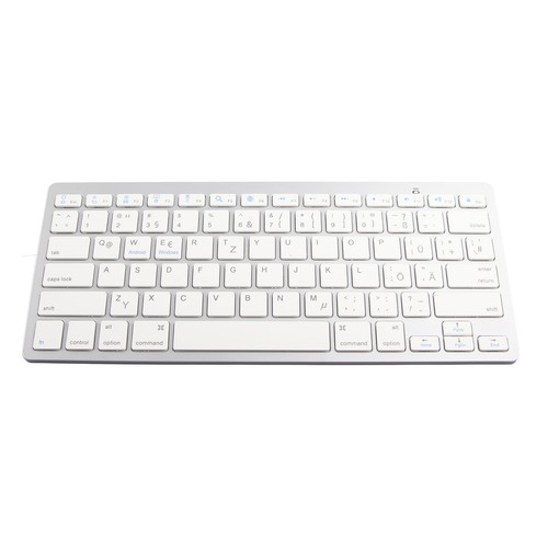 Wireless Keyboard Mini 78 Keys Thin White Computer Keyboards For Andr BST - Picture 4 of 46