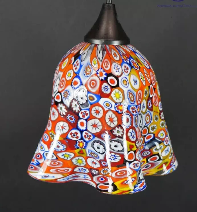 Italian glass lamp shades deals