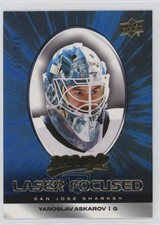 2025-26 Upper Deck MVP Laser Focused Blue 232/249 Yaroslav Askarov #LF-27