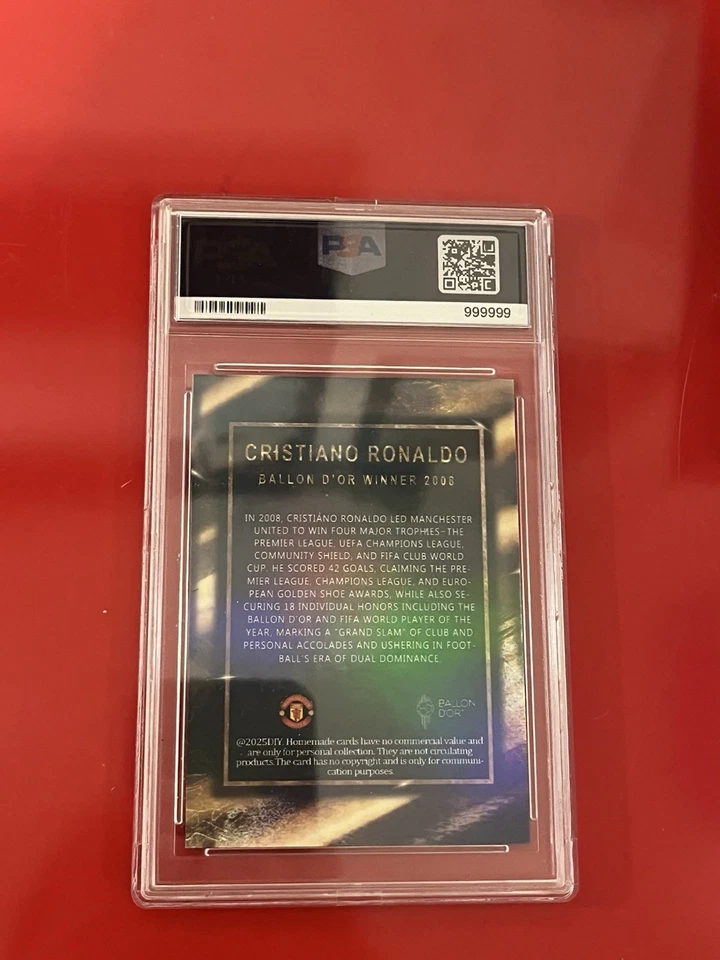 Ronaldo Autograph 1/1 Fake! PSA - Bild 2 von 2