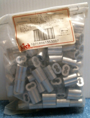 Koch 5/32 Sleeve, Aluminum,  100 pk.   (077140)  FS