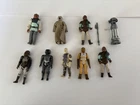 Star Wars Figures Lot of 9 Figures - Vintage 70s-80s - Bounty Hunters mostly