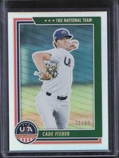 2022 Panini USA Stars & Stripes Cade Fisher #54 Longevity Holo Foil /99