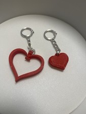 Heart Keychains