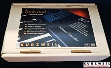 KURZWEIL OCHESTRAL EXPANSION BOARD AND CD CONTENTS: FOR: PC2, PC2X, PC2R, MODELS
