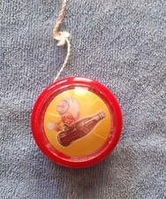 1958-COCA COLA CYPRUS GENUINE YO-YO DUNCAN MADE IN ITALY BY SAMCO UNUSED