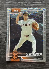 2026 Topps Series 1 - Landen Roupp #29 Silver Crackle Foil