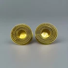 ?(QTY 2) 3M Scotch-Brite Roloc Bristle Disc 18732 2" 80 Grit Yellow‼️RD-ZB