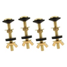 Sturdy Carbon Steel Toilet Seat Bolts Set for Leakproof and Long Time Use