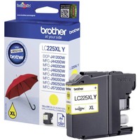 Brother Druckerpatrone LC-225XLY Original Gelb LC225XLY