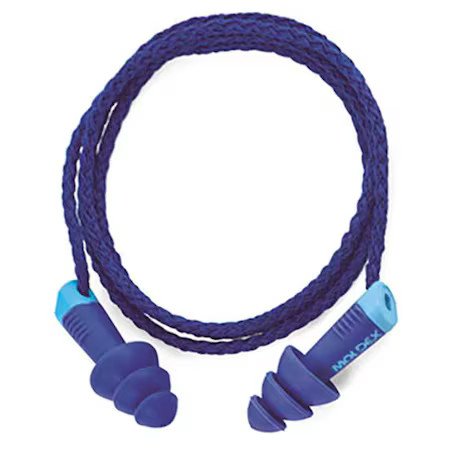 Moldex 6436 Alphas(Tm) Reusable Tpe Ear Plugs, Flanged Shape, 27 Db,