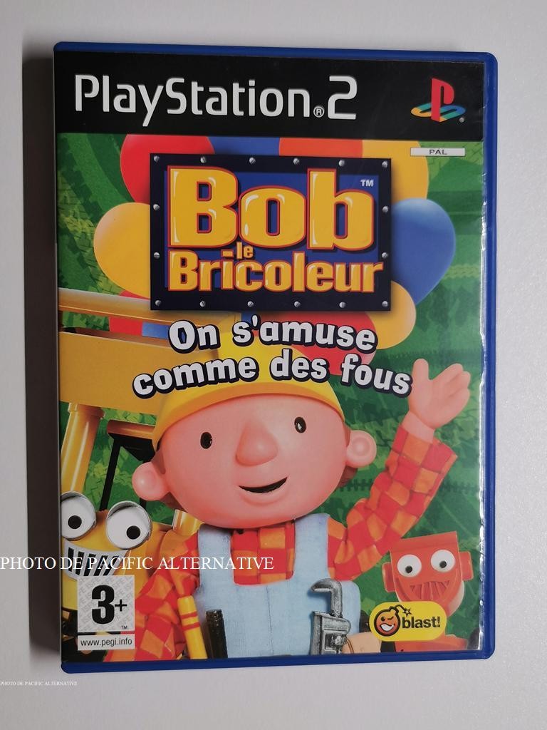 jeu BOB LE BRICOLEUR on s'amuse comme des fous Playstation 2 PS2 enfant COMPLET