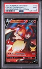 2021 POKEMON SWSH BLACK STAR PROMO #133 LANCE'S CHARIZARD V PSA 9