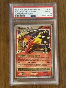 【PSA8】バシャーモFB LV.X 1ed Blaziken FB Lv X | eBay