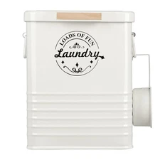 Laundry Detergent Powder Container Dispenser Holder for Laundry Room Organiza...
