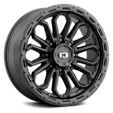 Vision 405 Korupt 8 Wheels 16x8 0 8x165.1 125.2 Black Rims Set Of 4