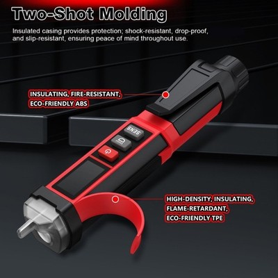Not-Contact Voltage Tester AC12V-1000V Live Wire Tester Electrical Tester LED