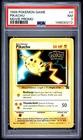 1999 POKEMON GAME MOVIE PROMO #4 PIKACHU PSA 7