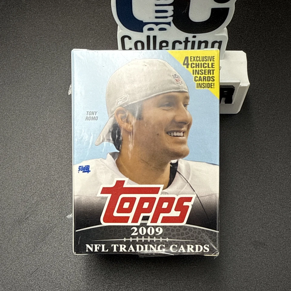 2009 Topps Football Tony Romo Cereal Box (55 cards + 4 Chicle Inserts) Sealed! - Image 3 of 4