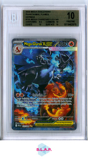 MEGA CHARIZARD X EX SIR 2025 POKEMON MEGA EVOL. PHANTASMAL FLAMES GER 125 BGS 10