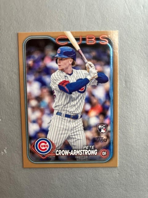 2024 Topps Series 2 - Pete Crow-Armstrong #407 Gold /2024 (RC)