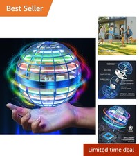 Rechargeable Flying Orb Ball - Light-Up Hover Toy for Kids - 6 and Up