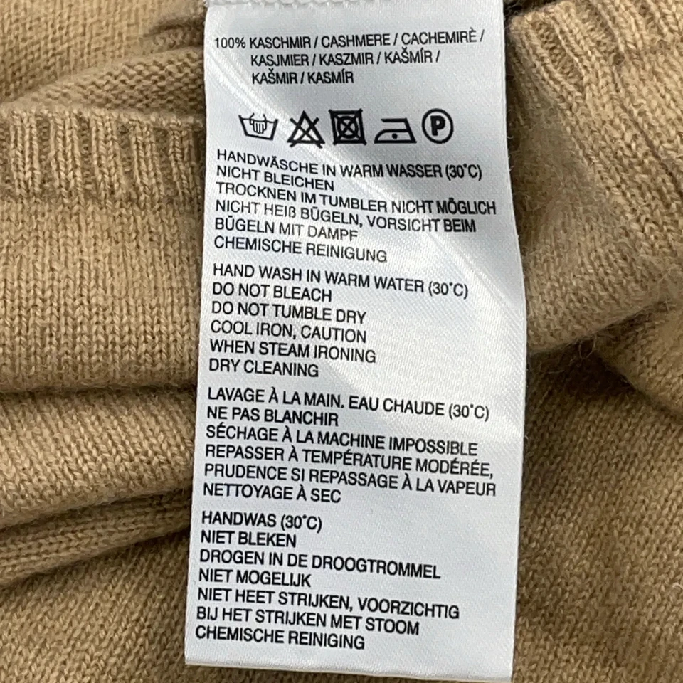 Jake*s, pull à col roulé, taille : 2XL, beige, cachemire, autre #fn6 - Photo 4/4